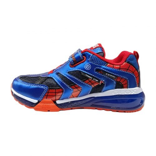 Sneakers Spider-Man con luci Geox sinistra