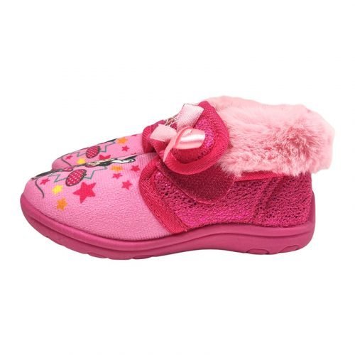 Easy Shoes pantofola disney minnie rosa sinistra