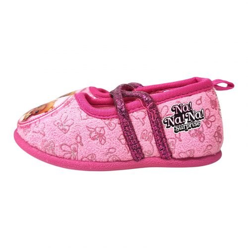 Easy Shoes pantofola Na Na Na rosa sinistra