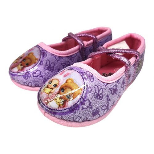 Easy Shoes pantofole Na Na Na viola fronte