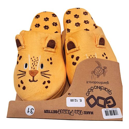Pantofole, ciabatte soft gialle per bambino con tigre - Giardino d'Oro 16 Pantofole, ciabatte soft gialle per bambino con tigre - Giardino d'Oro