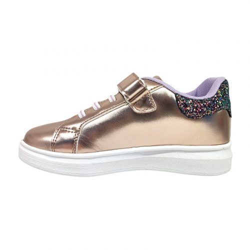 Easy Shoes Rainbow High Platino sinistra