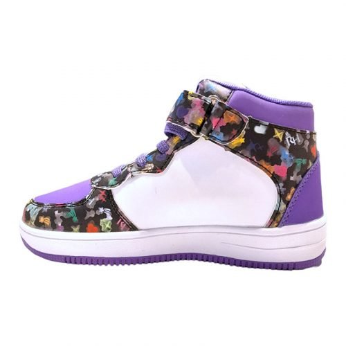 Sneakers alta Rainbow High sinistra