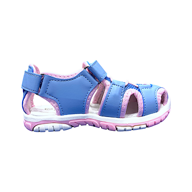 Sandalo ragnetto per bambina Frozen rosa-azzurro con doppio strappo – FLA Europe 4 Ragnetto per bambina Frozen rosa-azzurro con doppio strappo – FLA Europe