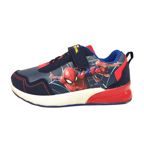 Easy Shoes Spiderman Blu Rosso sinistra