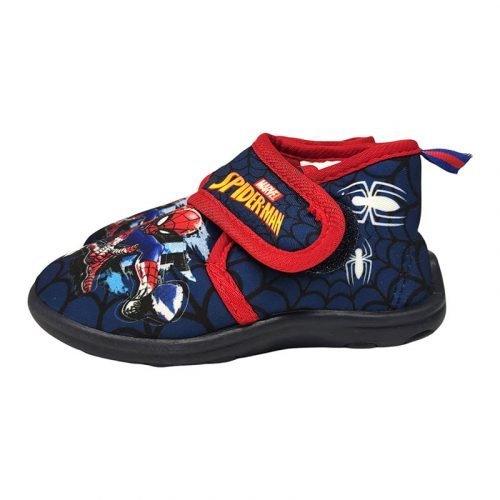 Easy Shoes pantofole Spider-Man blu sinistra