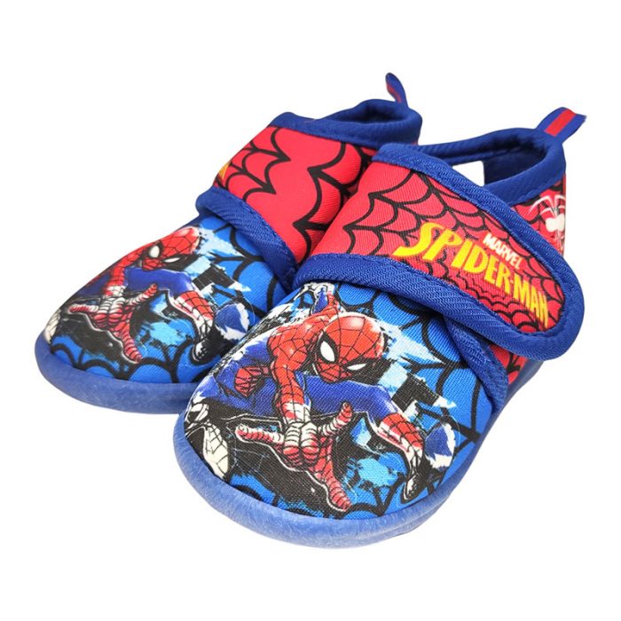 Easy Shoes pantofole Spider-Man rosse fronte