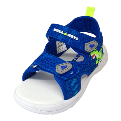 Sandalo Velociraptor lights royal blue con luci per bambino – BULL BOYS