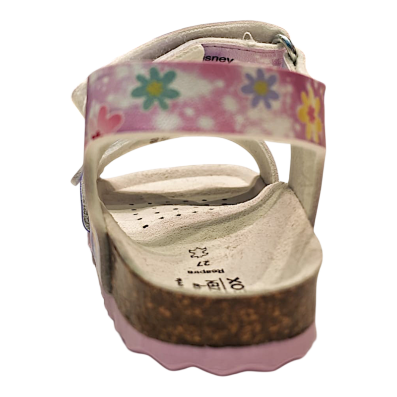 Sandalo bambina frozen dark lilac-glitter tipo birkenstock con strappo e fibbia frontale - Geox 4 Sandalo bambina frozen dark lilac-glitter tipo birkenstock con strappo e fibbia frontale - Geox
