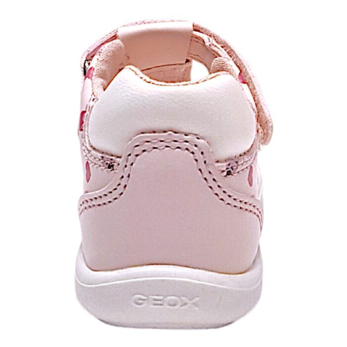 Sandalo granchietto primi passi bimba pink-white con strappo - Geox