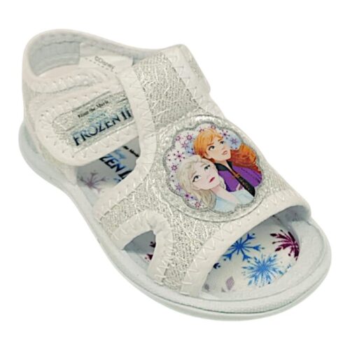 Sandalo per bambina Frozen bianco-silver con strappo – Easy Shoes 16 Sandalo per bambina Frozen bianco-silver con strappo – Easy Shoes