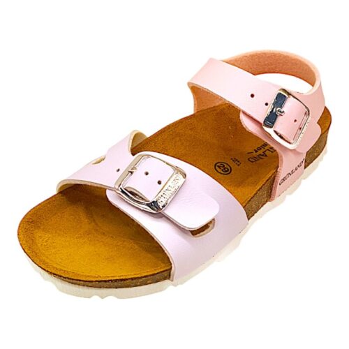 Sandalo per bambina glicine-rosa con fibbie - Grunland