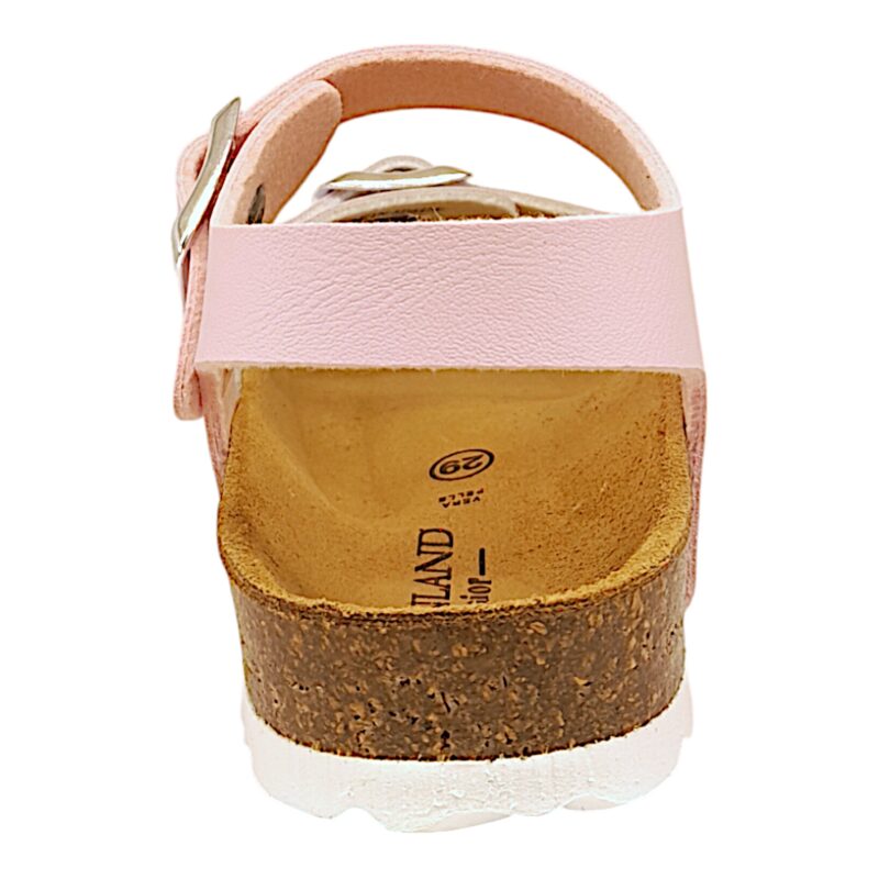 Sandalo per bambina glicine-rosa con fibbie - Grunland