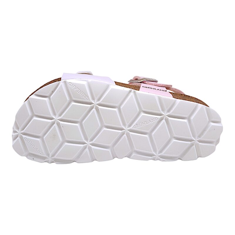 Sandalo per bambina glicine-rosa con fibbie - Grunland