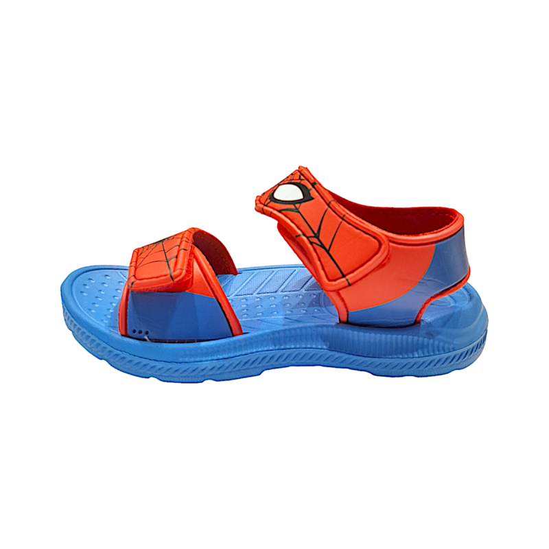 Sandalo per bambino Spider-Man blu-rosso con doppio strappo – FLA Europe 3 Sandalo per bambino Spider-Man blu-rosso con doppio strappo – FLA Europe