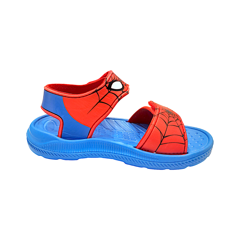 Sandalo per bambino Spider-Man blu-rosso con doppio strappo – FLA Europe 2 Sandalo per bambino Spider-Man blu-rosso con doppio strappo – FLA Europe
