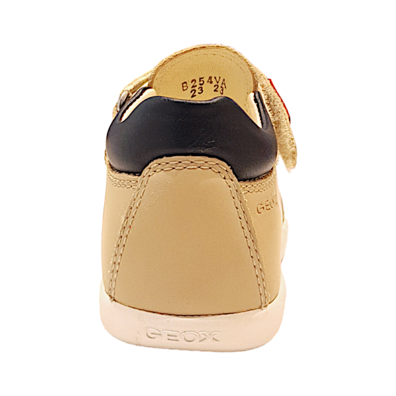 Sandalo ragnettprimi passi bambino beige-multicolor con strappo – Geox 4 Sandalo primi passi bambino beige multicolor con strappo – Geox