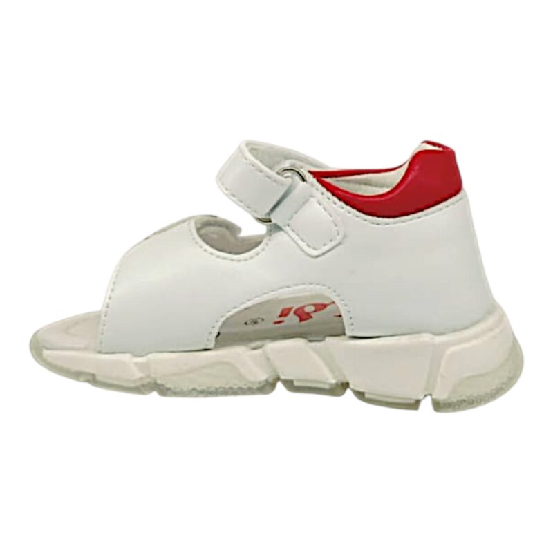 Sandalo primi passi per bambina Trudi bianco con orsetto e doppio strappo – Easy Shoes 3 Sandalo primi passi per bambina Trudi bianco con orsetto e doppio strappo – Easy Shoes