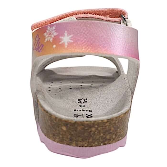 Sandalo ragazza frozen pink glitter con strappo - Geox