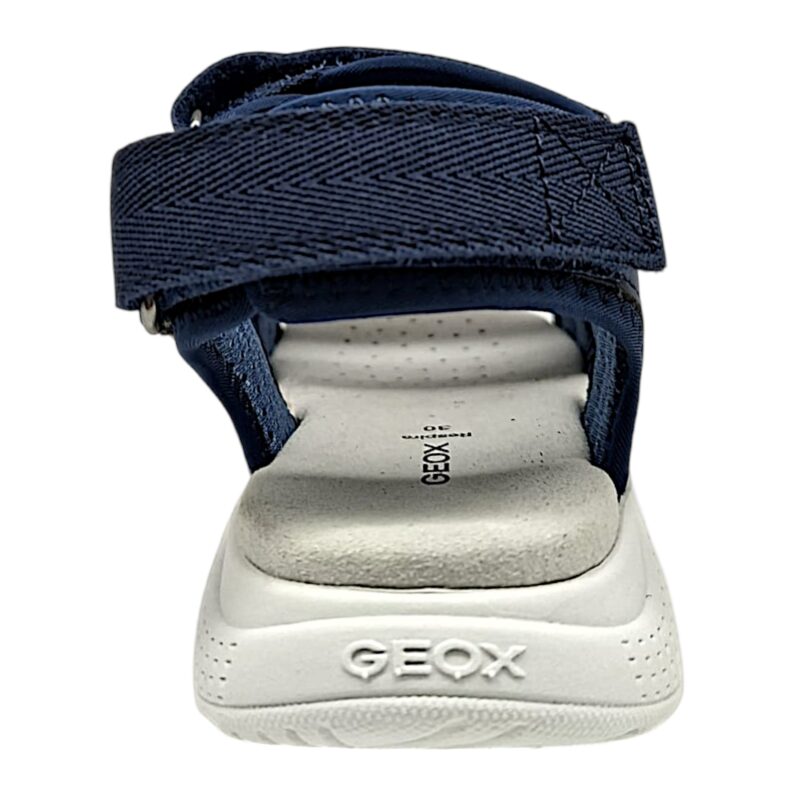 Sandalo ragazzo navy-avio con doppio strappo - Geox 4 Sandalo ragazzo navy-avio con doppio strappo - Geox