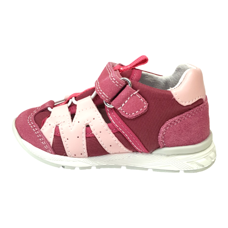 Sandalo ragnetto gotcha fucsia-rosa per bambina con apertura a strappo – Falcotto 3 Sandalo ragnetto Gotcha fucsia-rosa per bambina con apertura a strappo – Falcotto