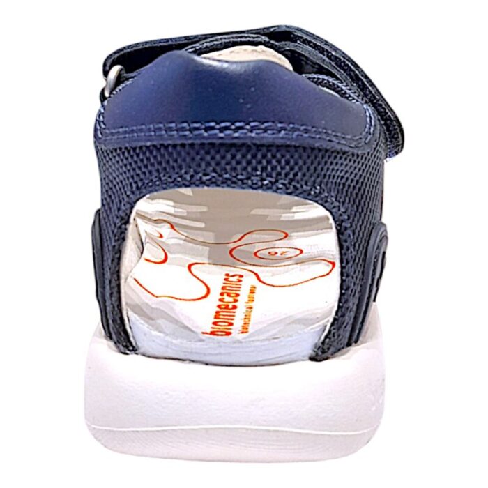 Sandalo unisex blu modello a ragnetto con strappo – Biomecanics