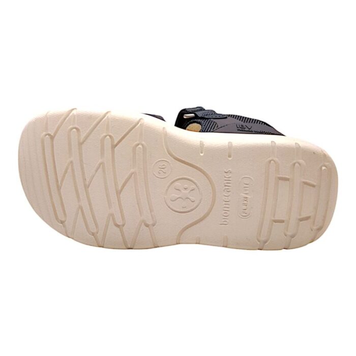 Sandalo unisex blu modello a ragnetto con strappo – Biomecanics