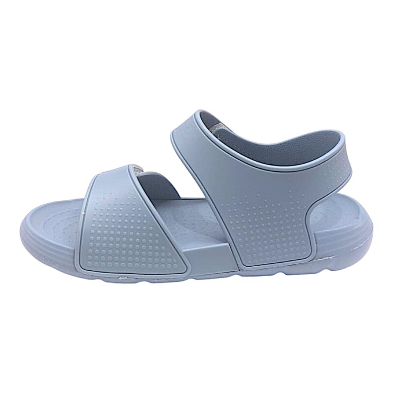 Sandalo unisex da mare in gomma celeste oceano e doppio strappo - Igor