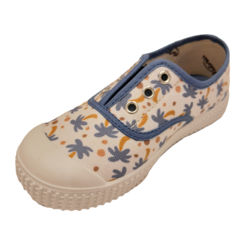 DEMAX Scarpe Da Ginnastica In Tela Per Bambini - Bianche, Morbide E Leggere, Con Chiusura In Velcro E Lacci Elastici