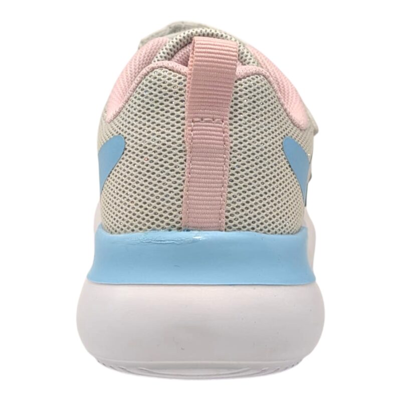 Scarpa da ginnastica rosa-argento cangiante-azzurro per bambina con stellina argento, strappo e lacci elastici – Giardino d'Oro 4 Scarpa da ginnastica per bambina rosa-argento cangiante-azzurro con stellina argento, strappo e lacci elastici – Giardino d'Oro