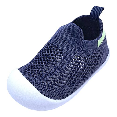 Scarpa ginnica slip on jeans con striscia verde lime - Grunland