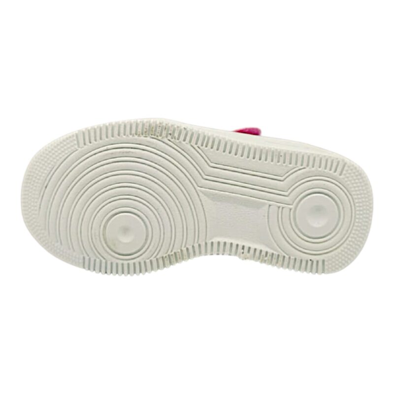 Scarpa ginnica sneaker per bambina Na Na Na Force bianca-fucsia con strappo e lacci elastici – Easy Shoes 5 Scarpa ginnica sneakers per bambina Nanana Surprise Force bianca-fucsia con strappo e lacci elastici – Easy Shoes