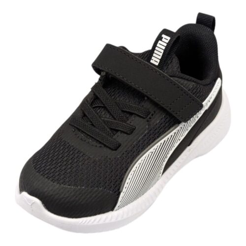 Scarpa ginnica unisex con strappo e lacci elastici black-white (lojacono) - Puma