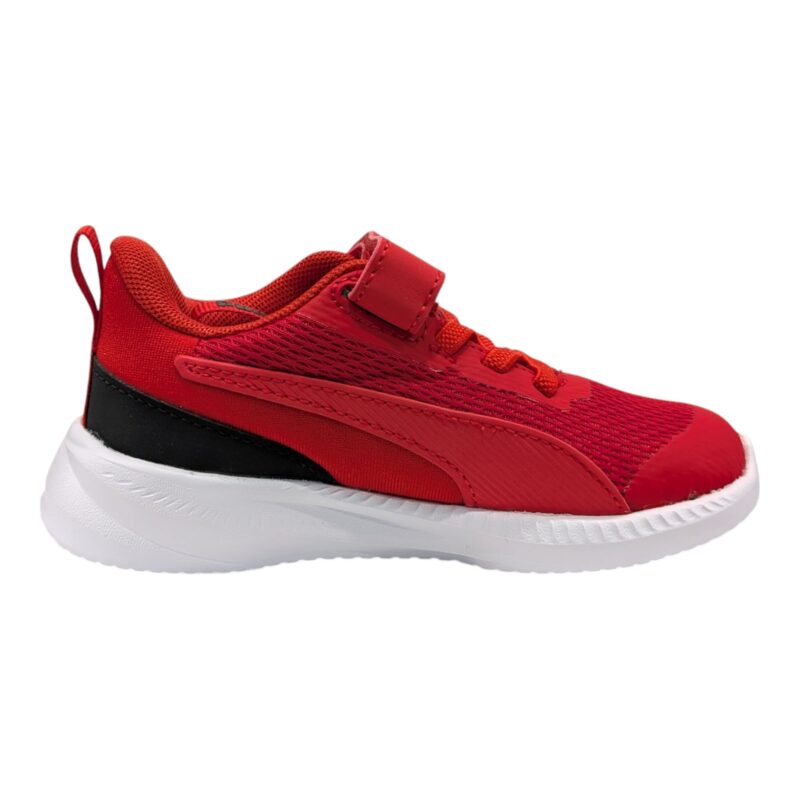 Scarpa ginnica unisex con strappo e lacci elastici red-black-white (lojacono) - Puma