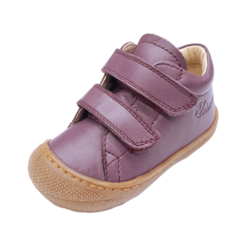 Scarpa primi passi bambina Cocoon magnolia viola con strappi – Naturino