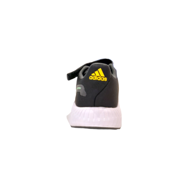Scarpa sneakers sportiva runfalcon 2.0 elk nera con strappo e lacci - Adidas