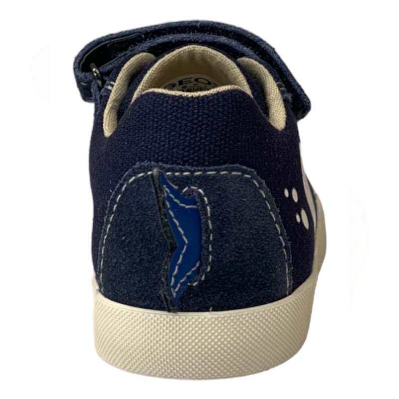 Scarpa sportiva sneakers bambino kilwi tela colore navy - Geox