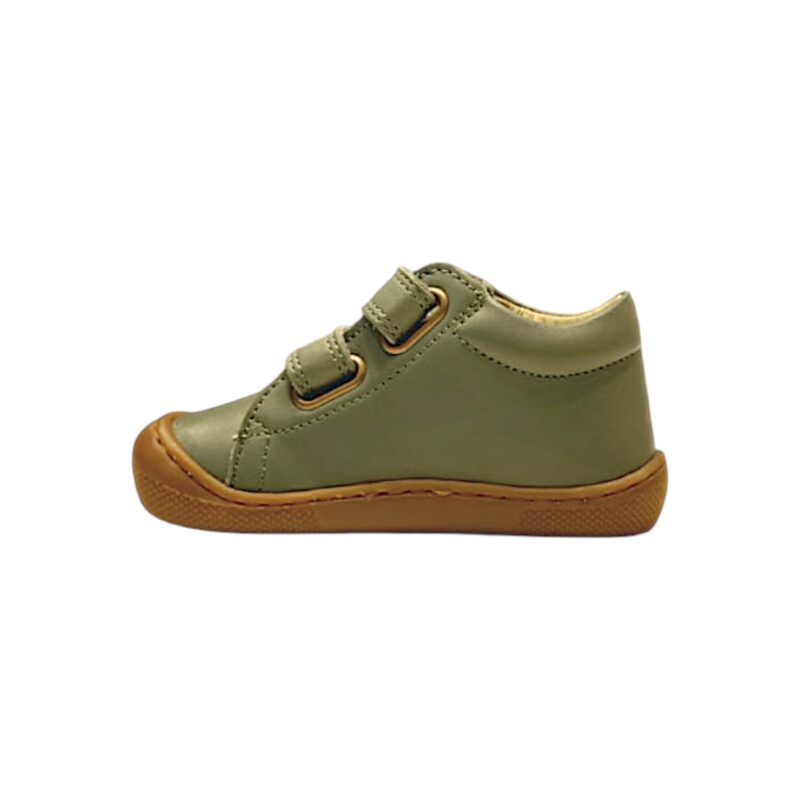 Scarpe sneakers barefoot primi passi honey verde salvia per bambino con doppio strappo - Naturino 3 Scarpe sneakers barefoot primi passi honey verde salvia per bambino con doppio strappo - Naturino