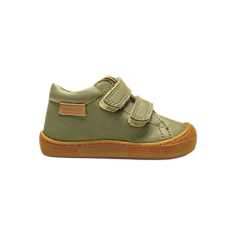 Scarpe sneakers barefoot primi passi honey verde salvia per bambino con doppio strappo - Naturino 2 Scarpe sneakers barefoot primi passi honey verde salvia per bambino con doppio strappo - Naturino