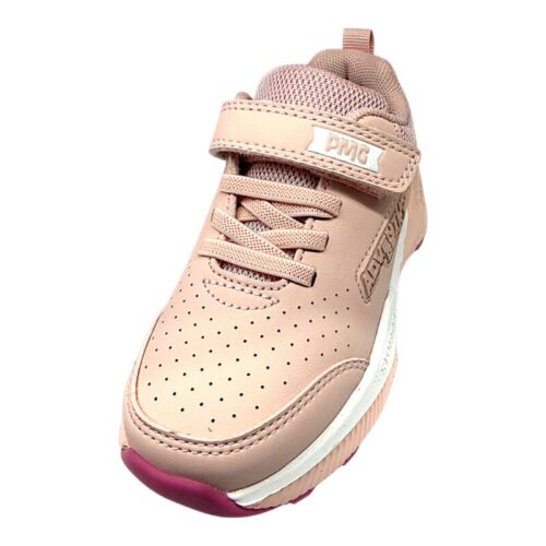 Scarpe sportive rosa chiaro e bianche per bambina con strappo e lacci elastici - Primigi 7 Scarpe sportive rosa chiaro e bianche per bambina con strappo e lacci elastici - Primigi