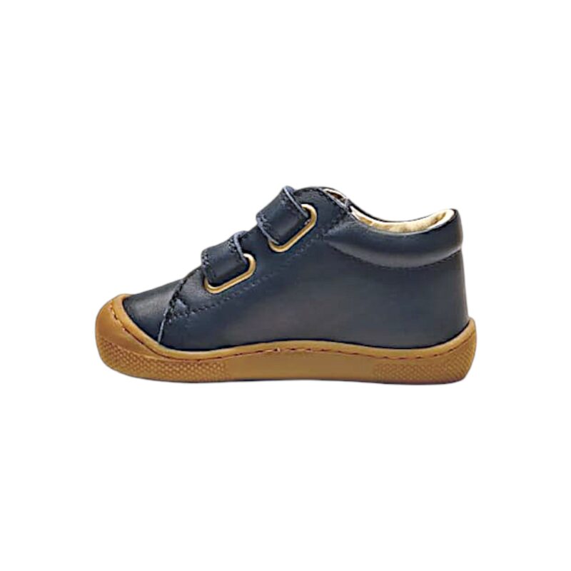 Scarpe, sneakers barefoot honey-blu navy per bambino con doppio strappo - Naturino 3 Scarpine, sneakers barefoot honey-blu navy per bambino con doppio strappo - Naturino