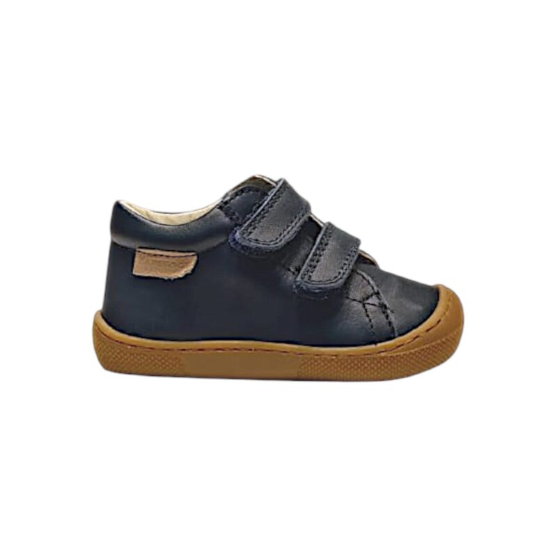 Scarpe, sneakers barefoot honey-blu navy per bambino con doppio strappo - Naturino 2 Scarpine, sneakers barefoot honey-blu navy per bambino con doppio strappo - Naturino