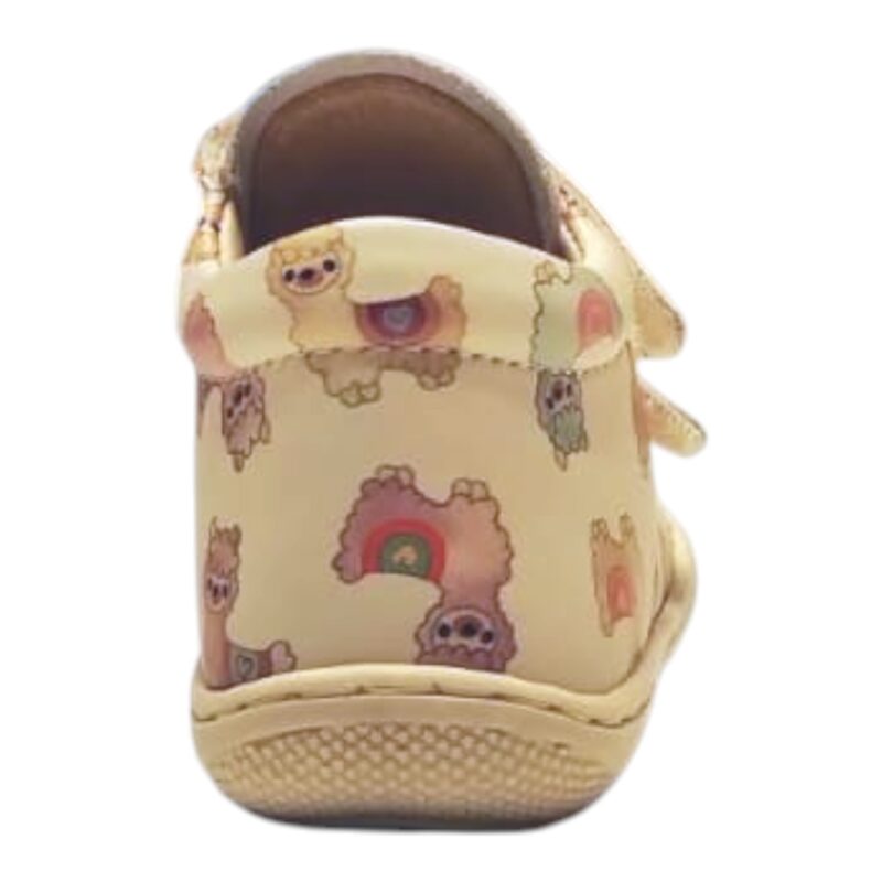 Scarpe, sneakers primi passi cocoon bianco latte-multicolor per bambina con lama decorativo e due strappi - Naturino 4 Scarpine, sneakers primi passi Cocoon bianco latte-multicolor per bambina con lama decorativo e due strappi - Naturino