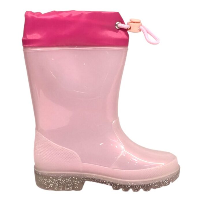 Silver stivale anti pioggia per bambina e stampa laterale minnie pink Disney - Silver