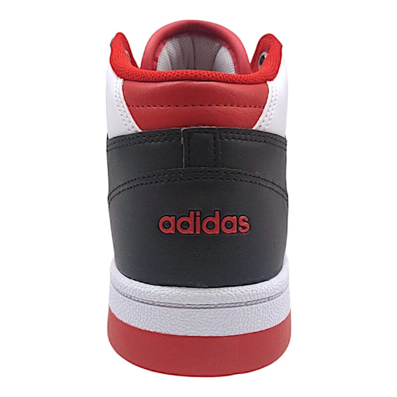 Sneaker alta scamosciata con lacci black-red-white (loiacono) - Adidas