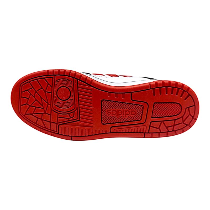 Sneaker alta scamosciata con lacci black-red-white (loiacono) - Adidas