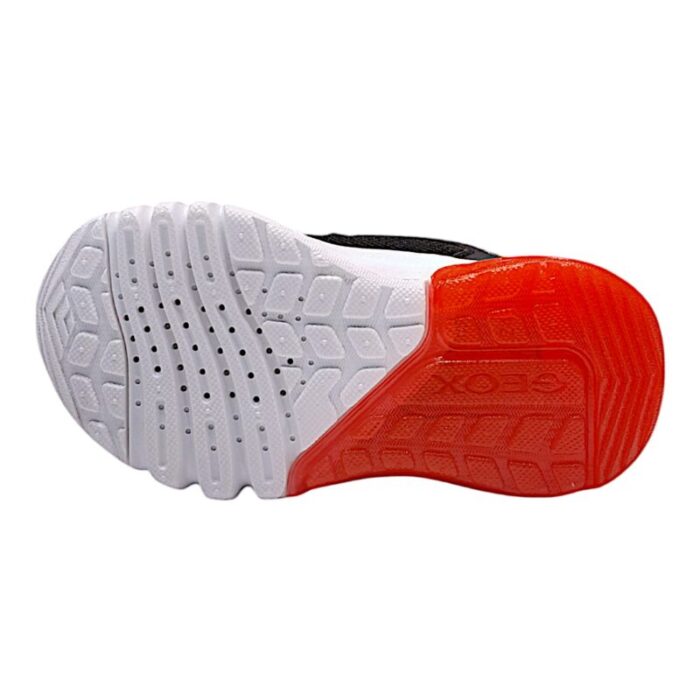 Sneaker bambino-ragazzo ciberdron boser (super mario) mesh+geobuck verde-rosso- Geox