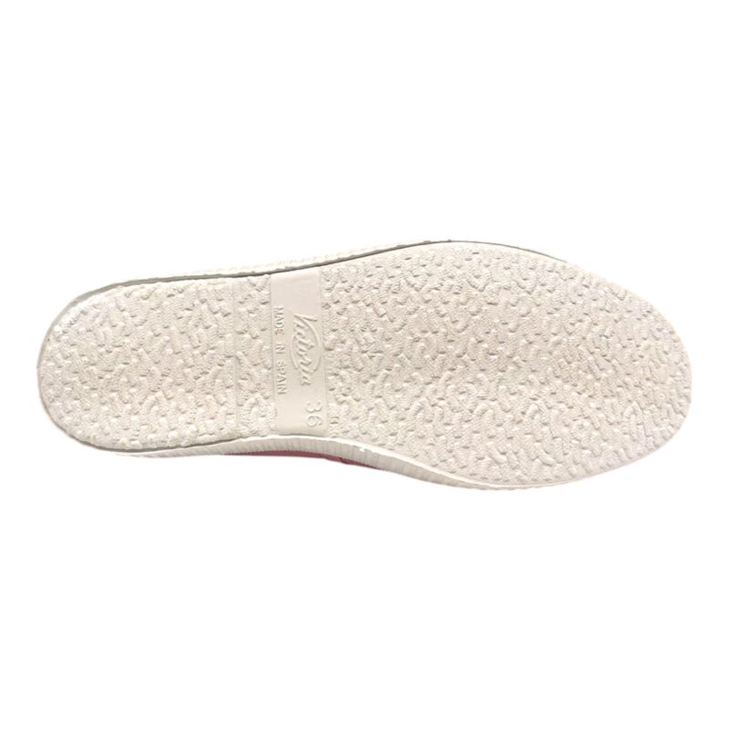 Sneaker per bambina in cotone rosa petalo senza lacci con fascia elastica – Victoria 5 Sneaker per bambina in cotone rosa petalo senza lacci con fascia elastica – Victoria
