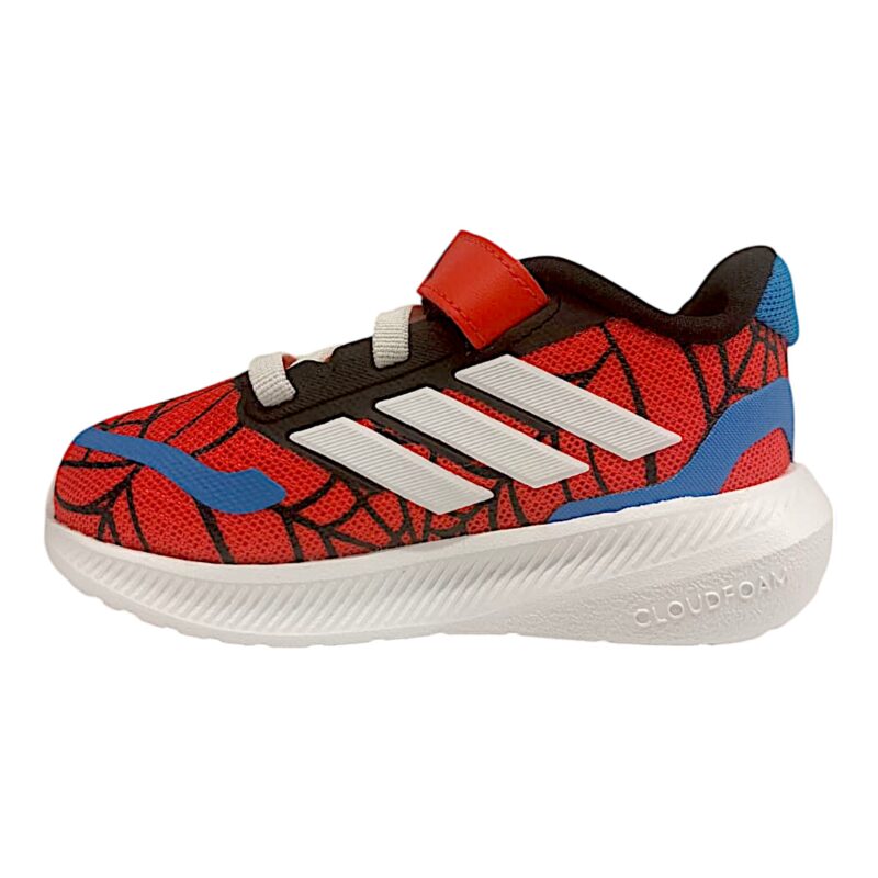 Sneaker spider-man con strappo e lacci elastici ruby-white-blue (loiacono) - Adidas