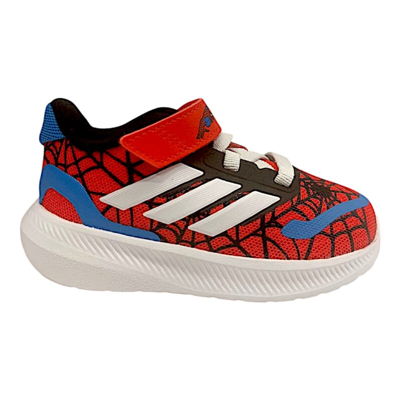 Sneaker spider-man con strappo e lacci elastici ruby-white-blue (loiacono) - Adidas